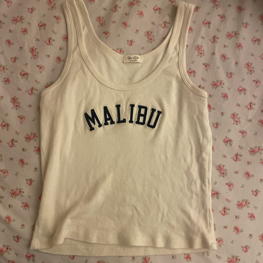 Brandy Melville White Malibu Tank Top